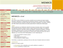 Tablet Screenshot of memics.cz
